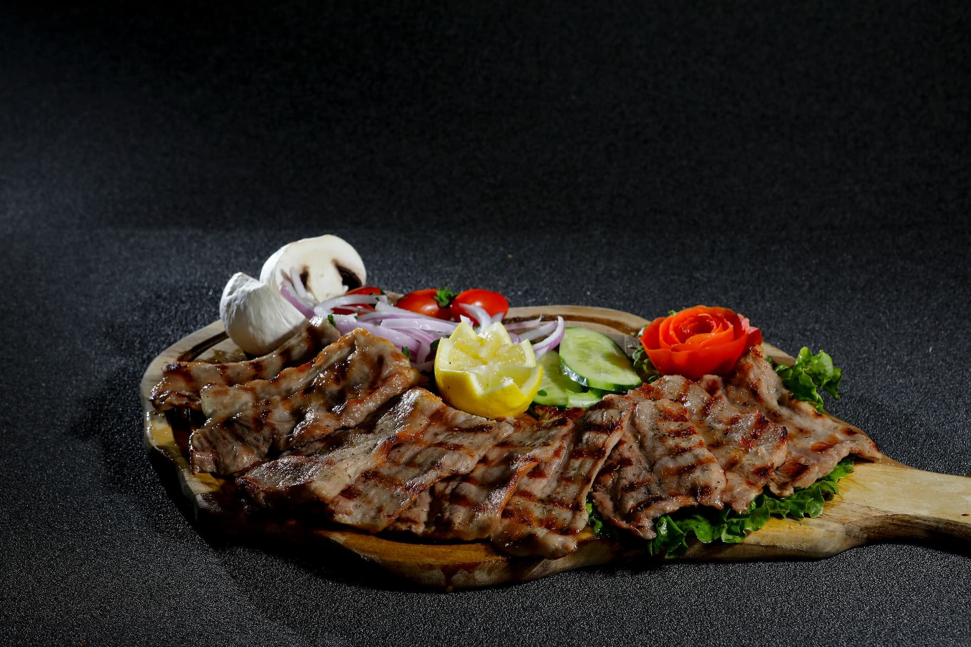 Pork chops portion