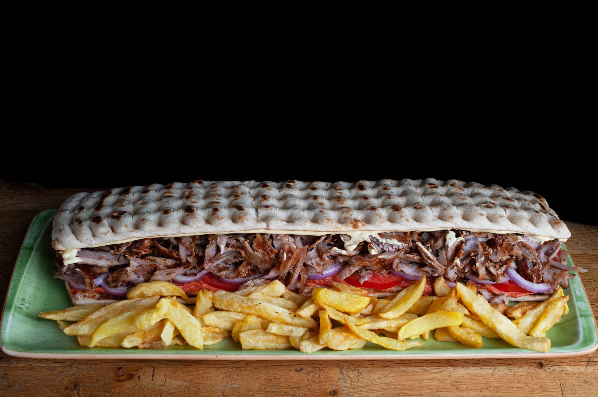 Gourounia — pork gyros